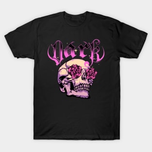 Magenta Skull T-Shirt